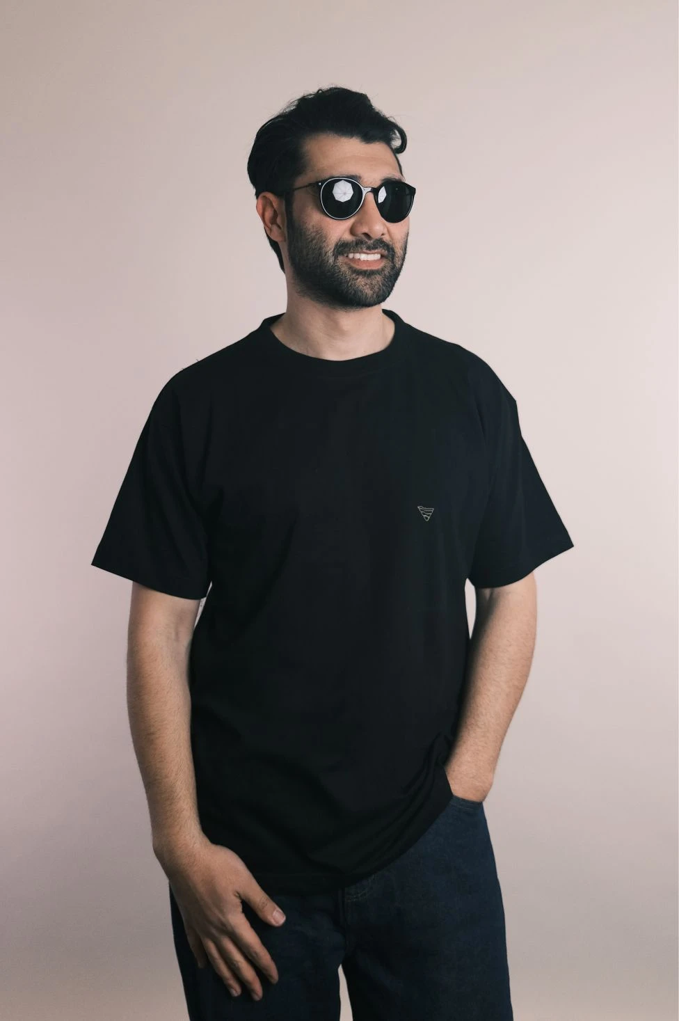 تیشرت یقه گرد بیسیک