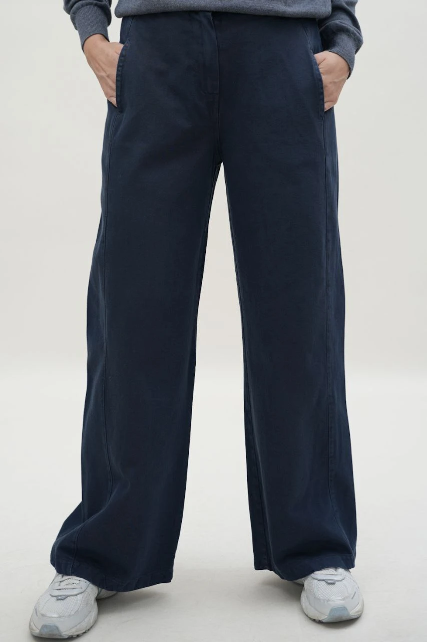 شلوار زنانه کتان جین